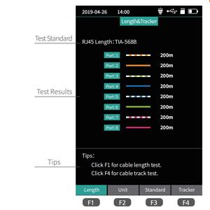 1310/1550nm SM テスト範囲 5m-60Km ミニ OTDR 9 in 1 APC UPC SC/FC/ST/LC アダプタを搭載したテスト機 5
