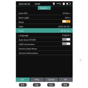 1310/1550nm SM テスト範囲 5m-60Km ミニ OTDR 9 in 1 APC UPC SC/FC/ST/LC アダプタを搭載したテスト機 6