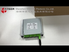 1x8 ISO 光ファイバー PLC スプリッタ カセット SC APC コネクタを装着