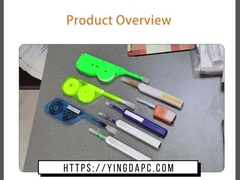 ST FC LC SC 2.5mm 光ファイバーコネクタ クリーナーペン,ワンクリック クリーナーペン 800回