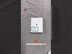 FTB86L SC LC ファイバーオプティック ウォール アウトレット インダース ホワイト ABS マテリアル スプライス カセット