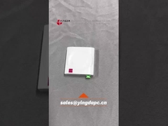 FTB86S ミニ FTTH 光ファイバー ボックスシャッター SC アダプター 2 ポートソケット