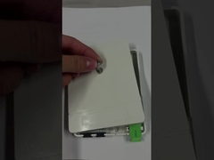 2コアSC光ファイバーローゼット 家庭内壁への光ファイバー カセットでマウント