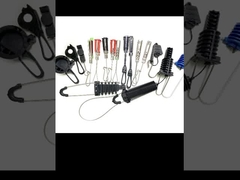 ODWAC-22 FTTH フラットドロップケーブルワイヤの緊張クリップ 図8のケーブル設置キット