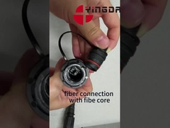 PDLC / DLC GYFJH 4コア 光ファイバーパッチコード LC 屋外使用