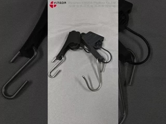 ADSS FTTHドロップケーブルワイヤススペンションクランプとステンレス鋼フック 8図のケーブル