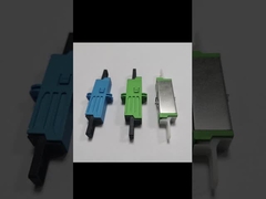 E2000繊維のODFの棚のためのフランジのない光学アダプターのRM金属の貝