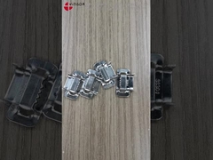 耳の歯 ステンレス鋼のブックル SS バンド ストライプ SS304 SS201 3-25mm