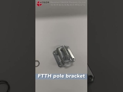 光ファイバーH型フッククランプブラケット金属ケーブルドロップワイヤテンションクランプ