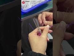 YINGDA 高速 8ファイバー MPO 男性からLC OM3 Fanout パッチコード シングルモード 9/125um ブレイク 100G 400G