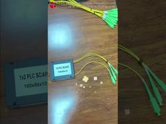 光ファイバーPLCスプリッター 1X2 SC APC付き