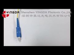 光ファイバーPLCスプリッターモジュール 1:16 1対16 SC/UPC カセットカード 2.0mmピグテール付き デモ