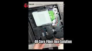 48 コア屋外光ファイバ スプリッタ ボックス IP65 FTTH ソリューション