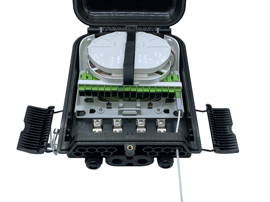 屋外の仮眠FTTH Caja De Distribucion de 16の詐欺PLC 1X16の繊維光学のディバイダー箱