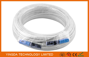 購入 100 メートルの繊維光学のパッチ・コード SC/SC SM SX のパッチ・コード FTTH のドロップ・ケーブル オンライン製造