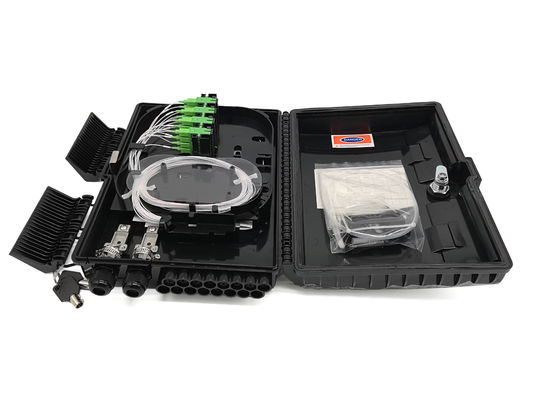 購入 YINGDA 16コア 外壁マウント 光ファイバー スプリッターボックス IP68 PC+ABS プラスチック NAP オンライン製造