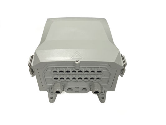 購入 YINGDA IP65 グレー / ホワイト ファイバー スプリッター 配送 ボックス 8 - 24 ポート ファイバー スプリッター ボックス オンライン製造