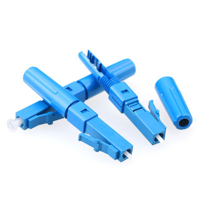購入 2x3mm ドロップケーブル用 FTTH 急速設置コネクタ,LC UPC 急速接続 オンライン製造