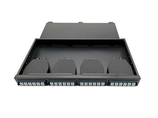 購入 1U MTP MPOケーブルパッチパネル ストレージエリアネットワークファイバーチャンネル オンライン製造
