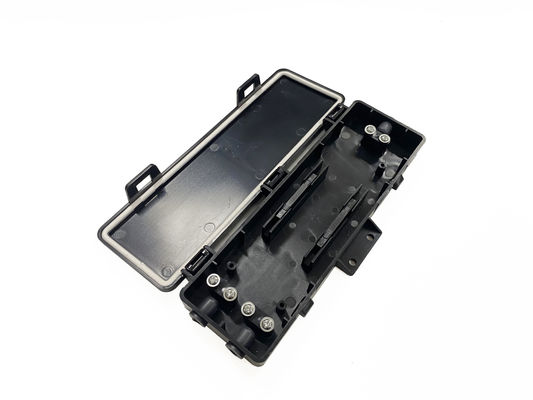 購入 YINGDA 1イン2アウト2コア 光ファイバー保護箱 メカニカルスプライサー用ブラックABS素材 オンライン製造