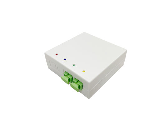 購入 4ポート 室内光ファイバー出力箱 FRB-4C DIN 35mm ラック搭載 OTB ホワイト オンライン製造