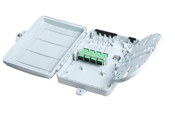 購入 2-8 ファイバー容量 光ファイバー終了ボックス PLCスプリッターとSC/LCアダプタと互換性 オンライン製造