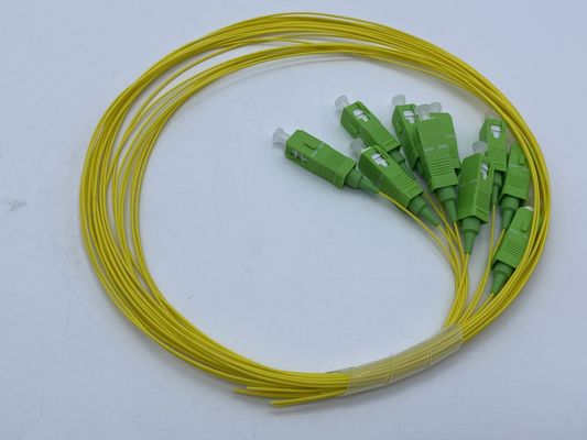 購入 高効率SC APC ファイバーオプティックピグテイル 0.9mm パッチパネルネットワーク オンライン製造