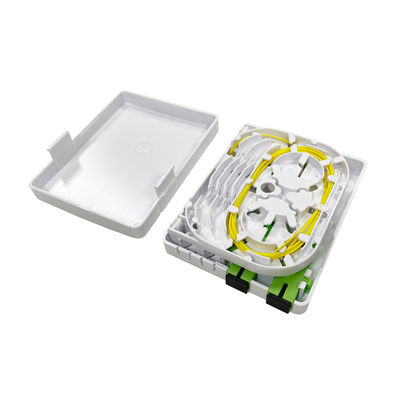 購入 FTTH PON プラスチック オプティカル ローゼット カージャ ターミナル 2SC ポート 光ファイバー オプティカル ターミネーション ボックス 壁掛け 設置 オンライン製造