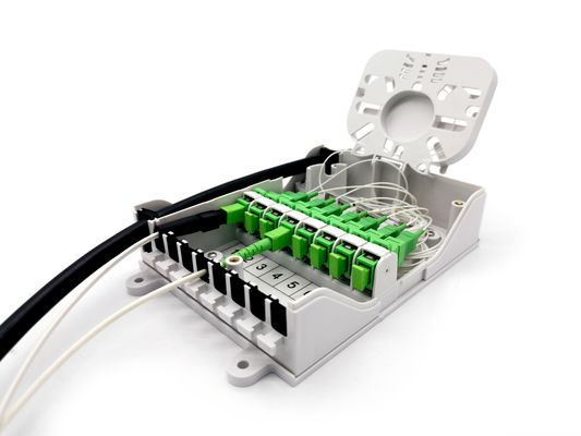 購入 8ポートSC光ファイバー配送箱 FTTH GPON CATVで設計を進める オンライン製造