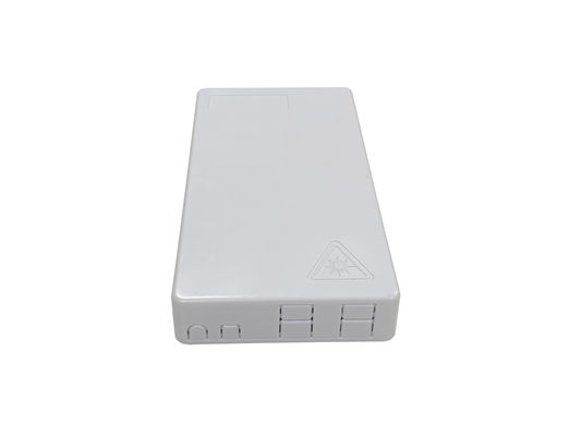 購入 FTTH ファイバー オプティック 終了 ボックス ABS ホワイト 4ファイバー フラットドロップケーブル インダース オンライン製造