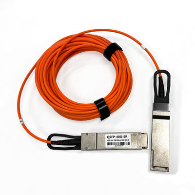 購入 40Gbps QSFP+ AOC アクティブ オプティカルケーブル マルチモード OM2 1m 3m 5m 7m SFPケーブル 短距離 オンライン製造