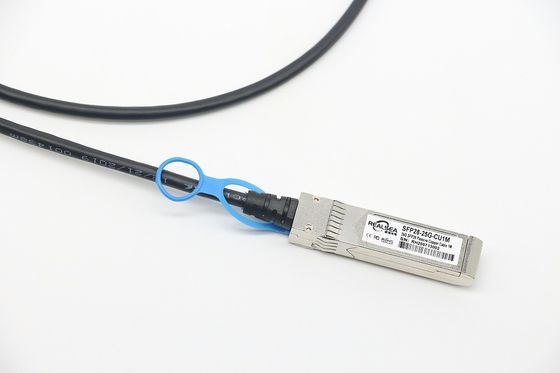 購入 低コストソリューション 25GBASE SFP28 DACケーブル 3メートル 25G イーサネット用のパッシブ双軸ケーブル オンライン製造