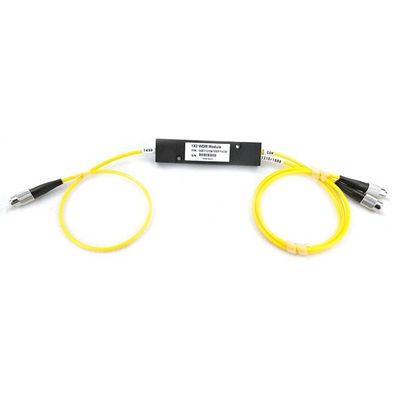 購入 1310/1490nm Reflection ABS Module WDM FWDM Coupler 1*2 with SC/APC Connector オンライン製造