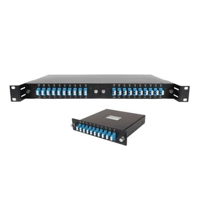 購入 19インチラック固定光ファイバーWDM DWDMモジュールカセットX3プラグイン可能FTTH伝送用 オンライン製造