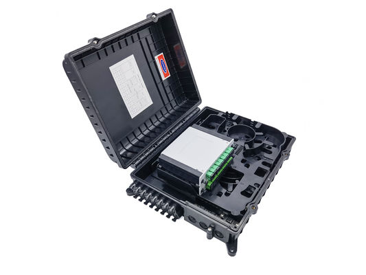 購入 Outdoor Optical Splitter Box 3in 16out  With LGX Module  For 2x3mm Flat Drop Cable Outlets PC ABS Material オンライン製造