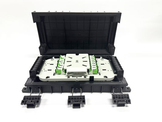 購入 Fiber 1:16 PLC splitter Box Outdoor Fiber Optic Distribution Enclosure Mini FTTH Termination Box cajas nap box IP65 オンライン製造