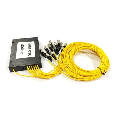 購入 高品質FTTH 1x12 FCコネクタ光ファイバーボックスディストリビューターABSボックスPLCスプリッターラックパッチパネル用 オンライン製造