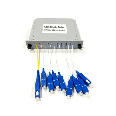 購入 新しい光ファイバー PLC スプリッタ プラグイン型 1x8 LGX ボックス カード挿入 SC/UPC コネクタ モジュール オンライン製造