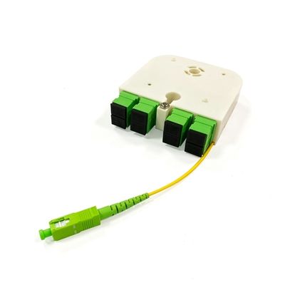 購入 Manufacture Price  FTTH 1x8 SC/APC Mini Cassette Fiber Optic PLC Splitter  Wave length 1260-1650nm for Custom network solutions オンライン製造
