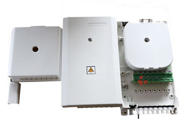 購入 FTTH 8の港完了する1/8のPlcのディバイダーのための切られていないケーブルの繊維光学の終了箱IP54 オンライン製造