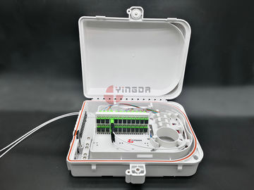 購入 SCのアダプター/ピグテールが付いている港の繊維光学の配電箱のポーランド人の24の台紙 オンライン製造