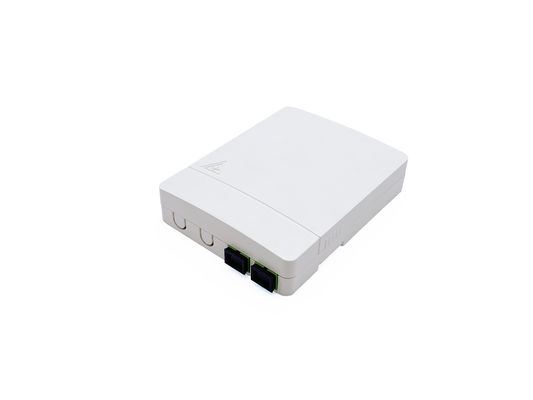 購入 2SC ポート ファイバー オプティック 終結 FTB86M FTTH PON プラスチック オプティカル ローゼット カージャ ターミナルのためのボックス オンライン製造