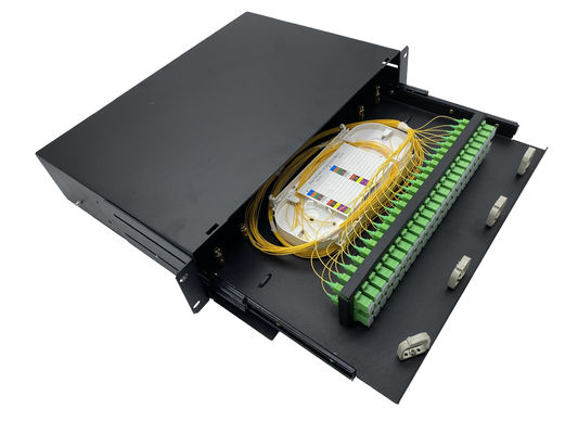 購入 E2000 SC 48左舷ODF 480mmの繊維光学のパッチ盤 オンライン製造