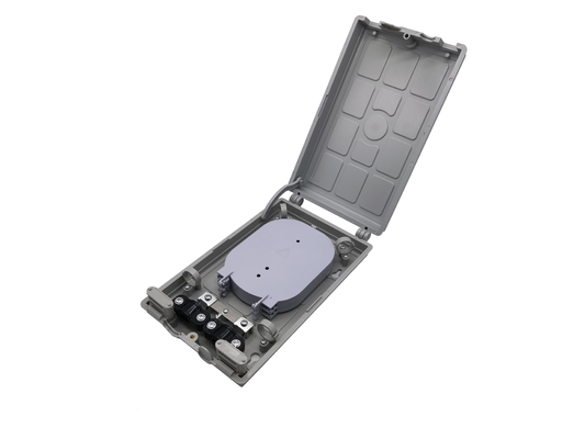 購入 屋内IP54 12港の出口のプラスチック繊維光学の終了箱の融合のスプライスのMiniIの閉鎖 オンライン製造
