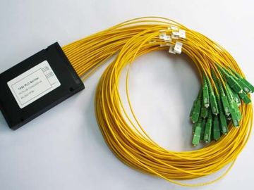 購入 LAN/WAN SC/UPC のコネクターとの小型モジュールの繊維光学 PLC のディバイダー blockless 0.9mm オンライン製造