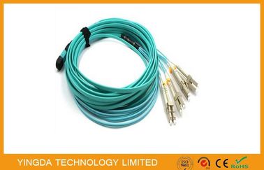 購入 MPO- 8 LC 3 MTP MPO ケーブルのパッチ・コードとの QSFP + SR4 光学トランシーバー オンライン製造