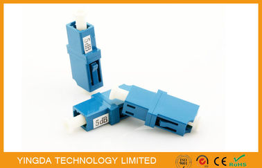 購入 LC の PC は繊維光学の減衰器 5dB の青く白いダスト・キャップ GR910 の IEC の標準を修理しました オンライン製造
