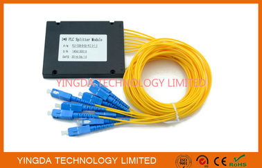 購入 GPON シングルモード 光ファイバー PLC スプリッタ 1x8, PLC スプリッタ モジュール SC 1.5M オンライン製造