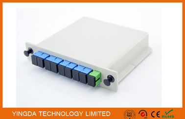 購入 繊維光学 PLC のディバイダー 1x8 LGX モジュール、CATV の繊維光学の端子箱の挿入物のタイプ オンライン製造