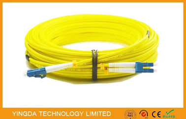 購入 クリップ Zipcord が付いている LC/UPC- LC/UPC SM の二重繊維光学のパッチ・コード 2.0mm オンライン製造